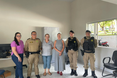 PATRULHA MARIA DA PENHA FORTALECE REDE DE ENFRENTAMENTO À VIOLÊNCIA DOMÉSTICA EM SIQUEIRA CAMPOS