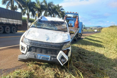 Morador de Cambará se envolve em acidente na BR-369, entre Andirá e Cambará