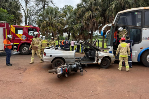 Simulação de incidente com múltiplas vítima na Uenp