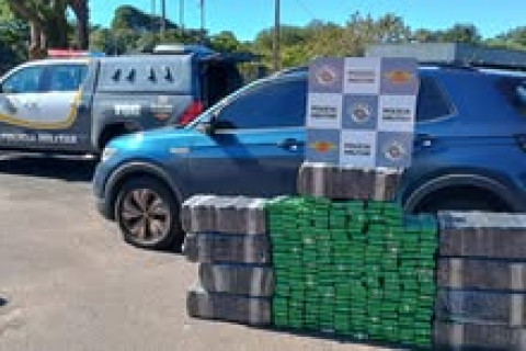 POLICIAMENTO RODOVIÁRIO PRENDE TRÁFICANTE COM 393,250KG DE MACONHA EM RODOVIA DE ASSIS/SP