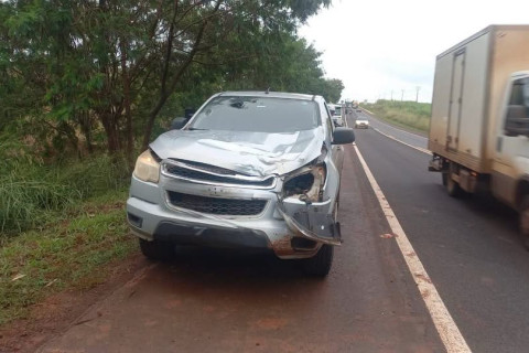 Trabalhador da rodovia 369 é atropelado na manhã de quarta-feira