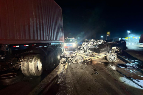PRF atende ocorrência com óbito na BR 153, km 10, no município de Jacarezinho/PR