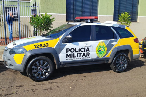 PATRULHA MARIA DA PENHA DE BANDEIRANTES RECEBE VIATURA CARACTERIZADA PARA EMPREGO DA ATIVIDADE DE PREVENÇÃO A VIOLÊNCIA DOMÉSTICA