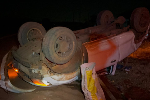 Um grave acidente foi registrado na noite desta segunda-feira (02) na PR-436