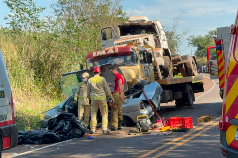 Moradores de Abatiá perdem a vida em acidente na PR 436 em Ribeirão do Pinhal PR