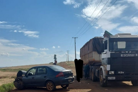 Acidente registrado na zona rural de Santa Cecília do Pavão