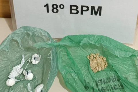 ACHADO DE DROGAS ILÍCITAS