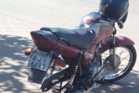 Moto furtada na Vila Ibc de Bandeirantes